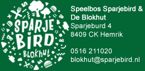 Speelbos Sparjebird & De Blokhut